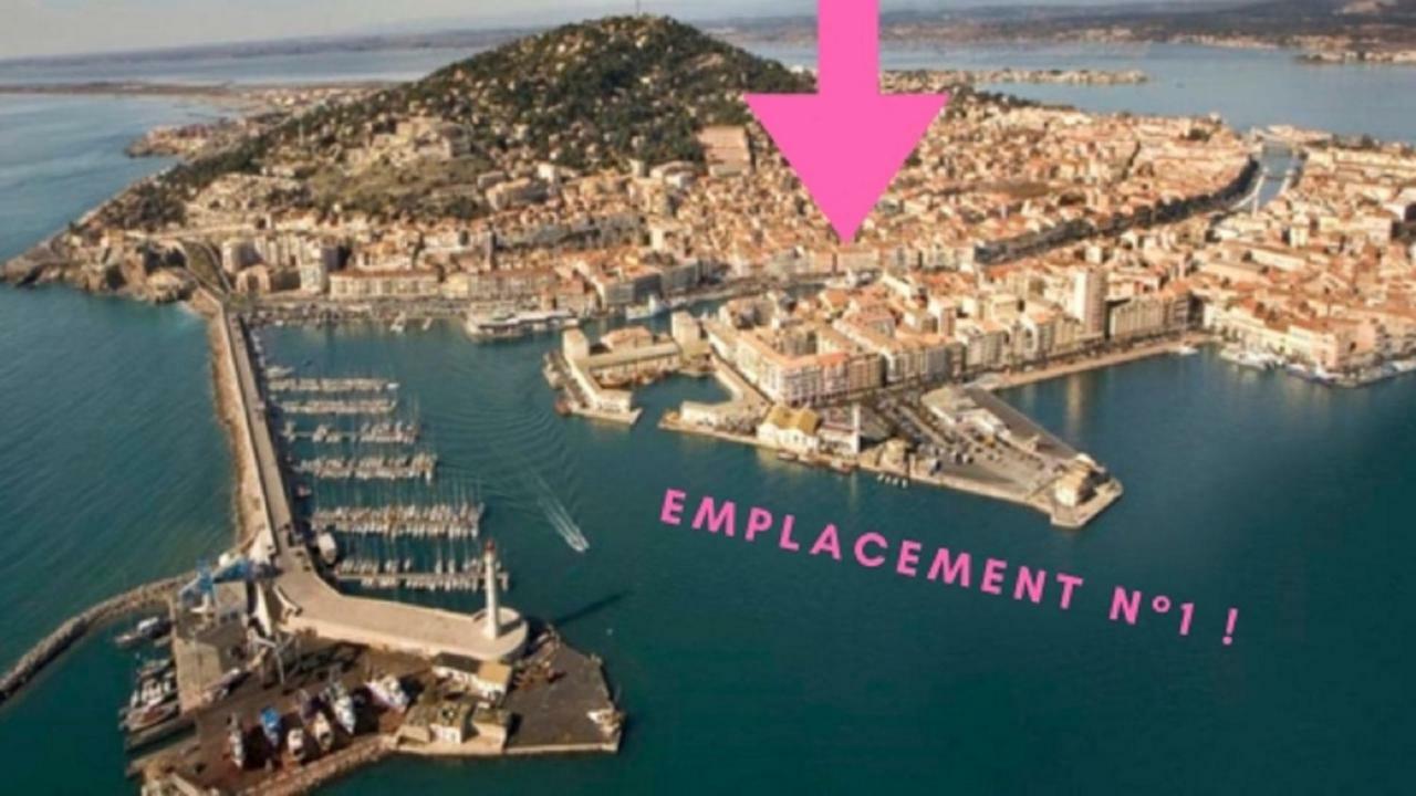 Magnifique Appart 102 M2 Au Bord De L'Eau Hyper Centre Sète Exterior foto